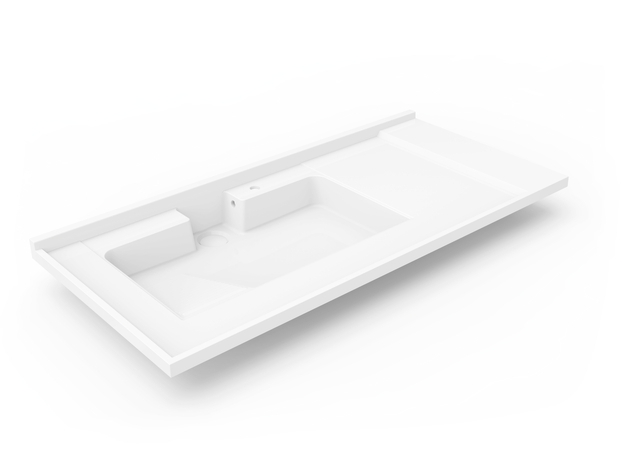 Big Volume Stone Resin Balcony Basin