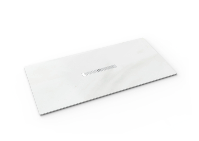 Rectangular Solid Surface Shower Base