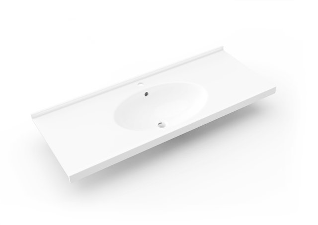 Hotel Solid Surface Integrated Wash Basin