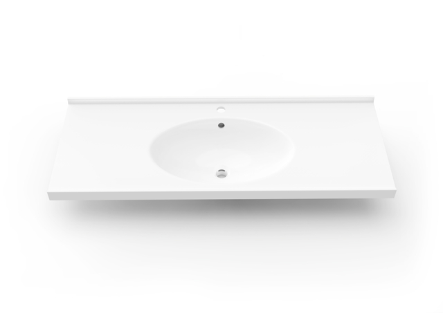 Hotel Solid Surface Integrated Wash Basin